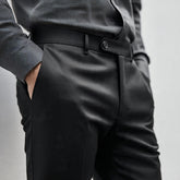 Calça Alfaiataria Preta Masculina Primus Flex Skinny