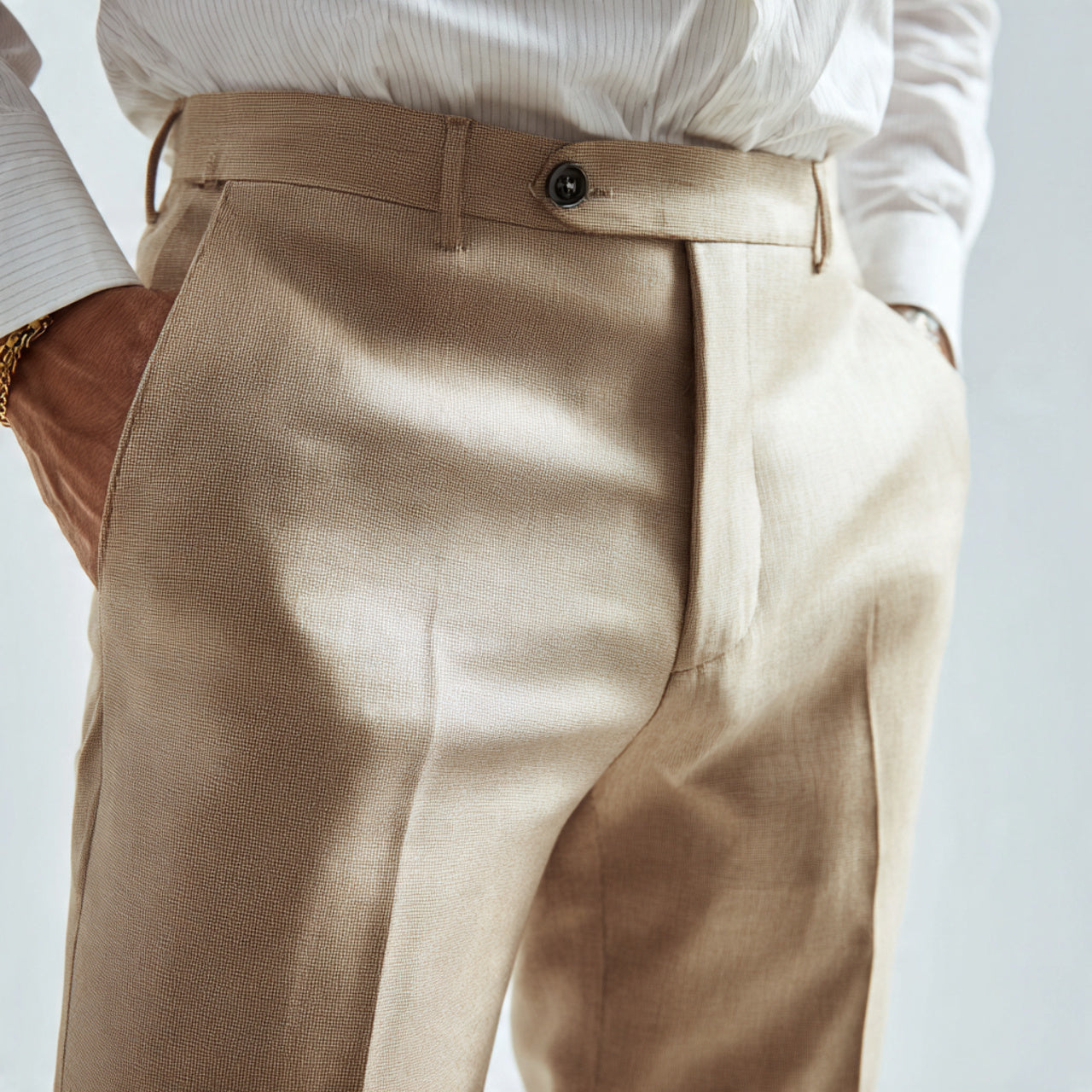 Calça Alfaiataria Masculina Primus Flex Skinny